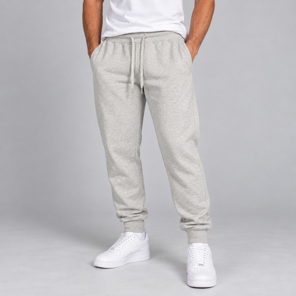 Abercrombie & Fitch Soft A&F Essentials Relaxed Sweatpants Grey Medium Short